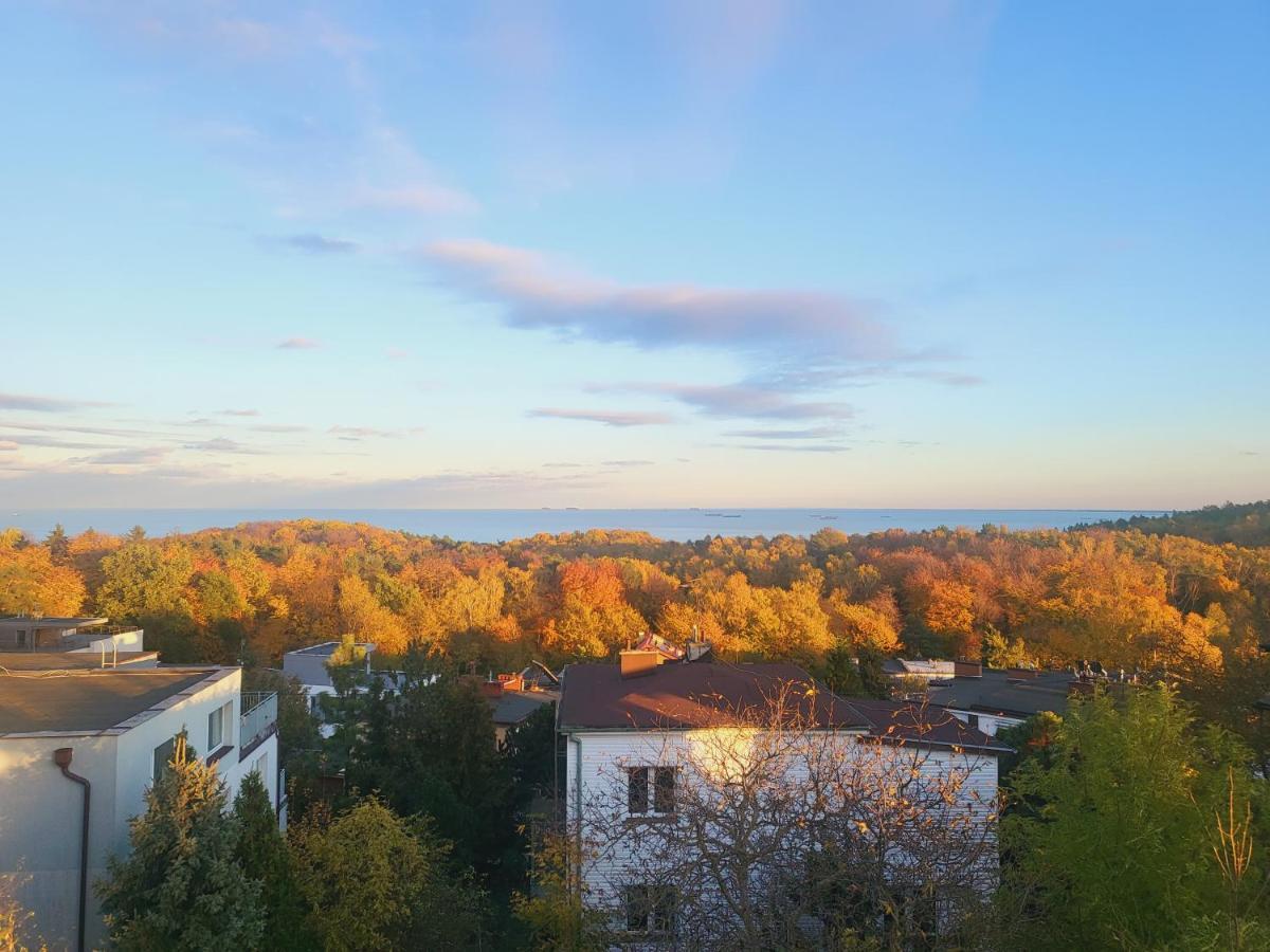 Apartament Nad Klifem Sea View Gdynia Exteriör bild